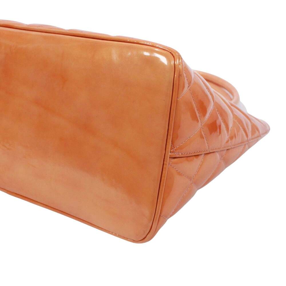 CHANEL Orange Leather Reissue Tote Bag - Picture 5 of 16